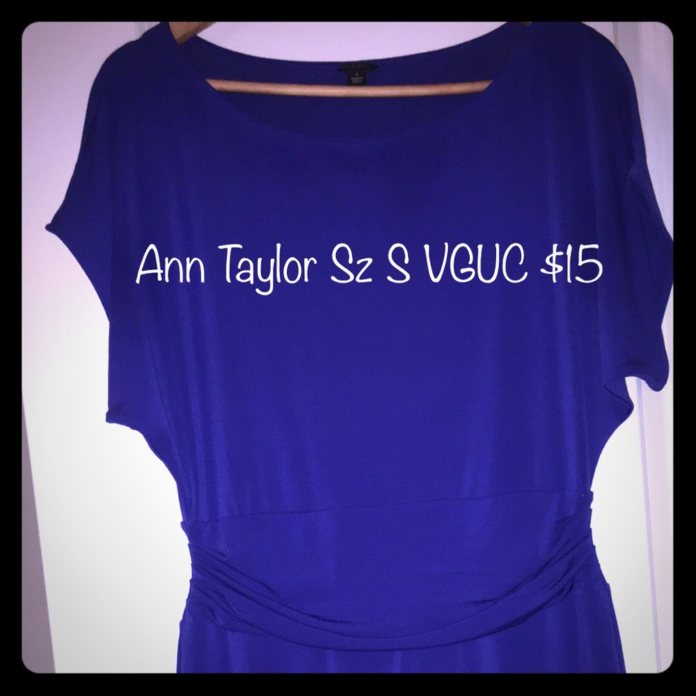 Ann Taylor purple Dress Sz S